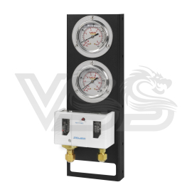 Bộ 2 đồng hồ áp suất  + Áp đôi SAGI