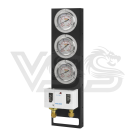 Bộ 3 đồng hồ áp suất  + Áp đôi SAGI